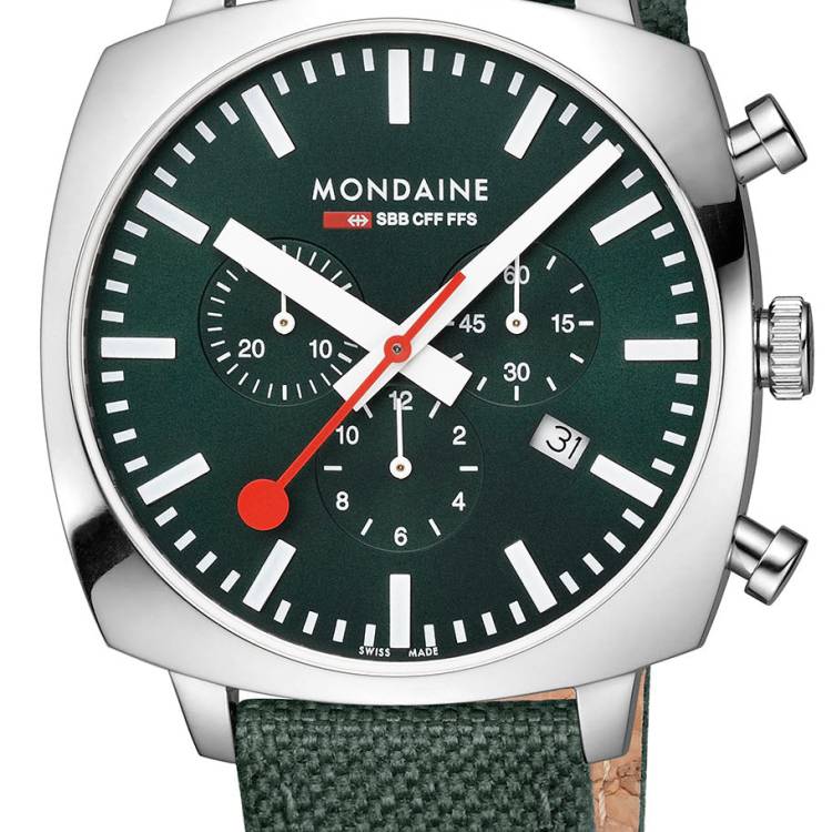 Mondaine Watch Official Swiss Railways Cushion Set