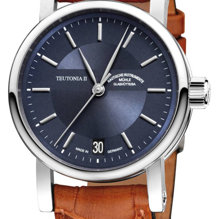 Muhle Glashutte Watch Teutonia II Medium - Blue