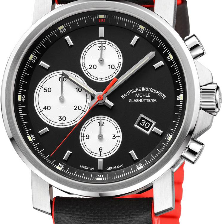 Muhle Glashutte Watch 29er Chronographer - Black