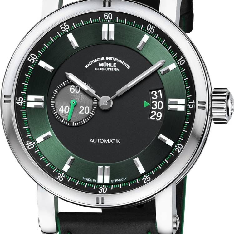 Muhle Glashutte Watch Teutonia Sport II Racing Green - Black