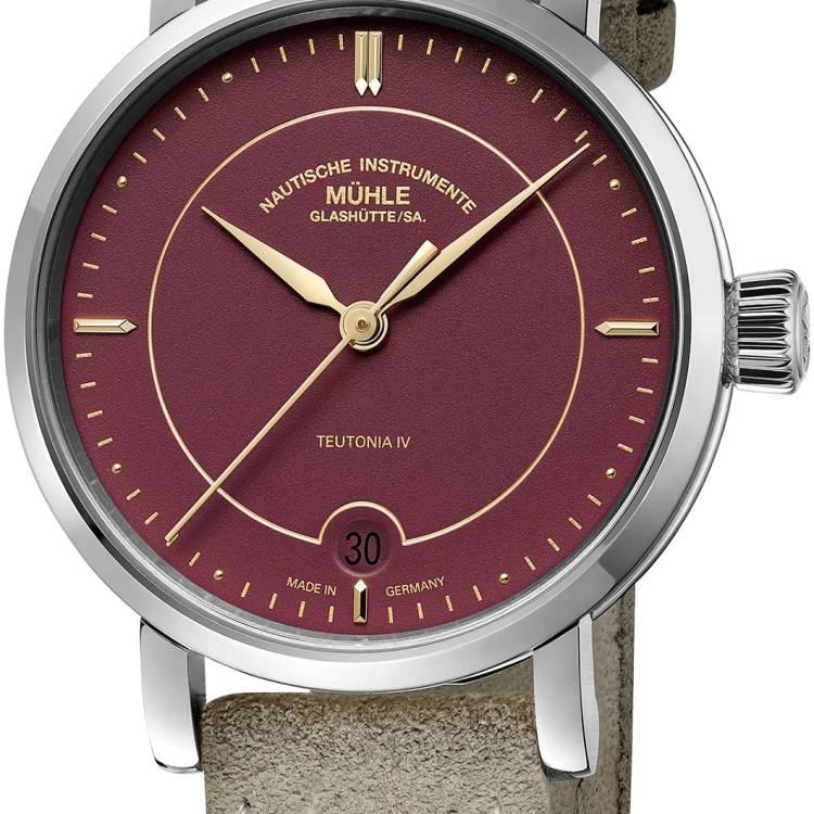 Muhle Glashutte Watch Teutonia IV Lady - Red