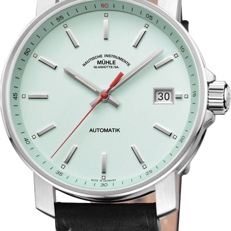 Muhle Glashutte Watch 29er Big Mint Leather