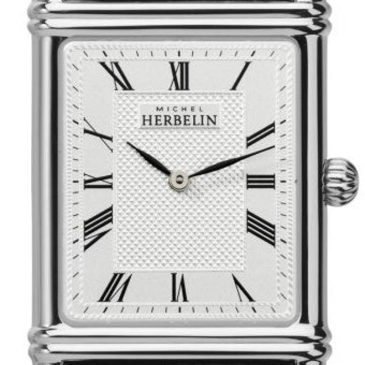 Herbelin Watch Art Deco Mens - Silver