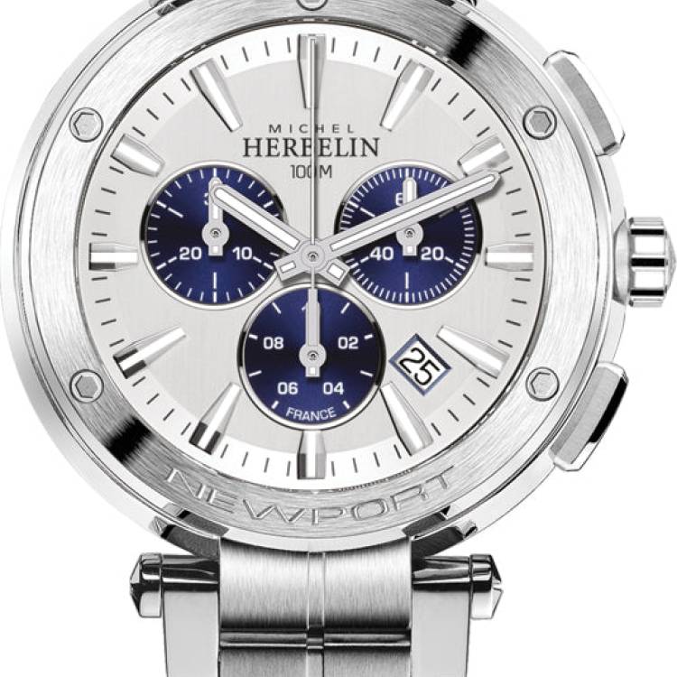 Herbelin Watch Newport Mens - Silver
