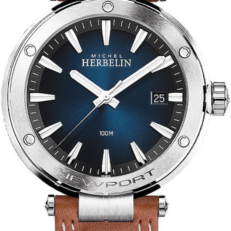 Herbelin Watch Newport Mens - Blue