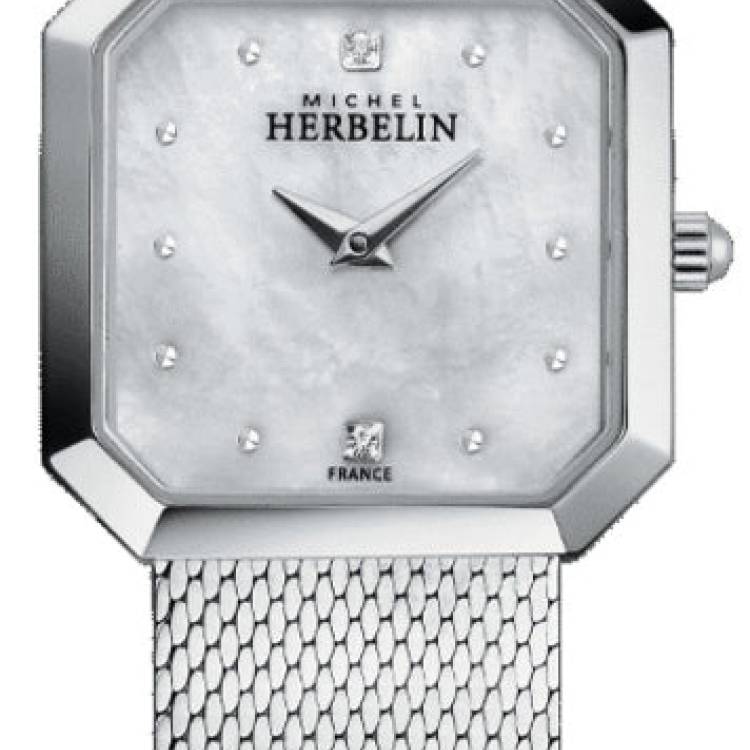 Herbelin Watch Octogone Ladies - White