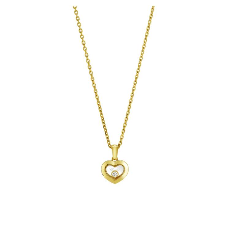 Chopard Happy Diamonds Icons 18ct Yellow Gold 0.05ct Diamond Pendant