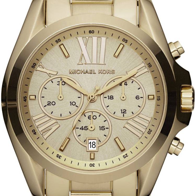 Michael Kors Watch Bradshaw Chronograph - Gold
