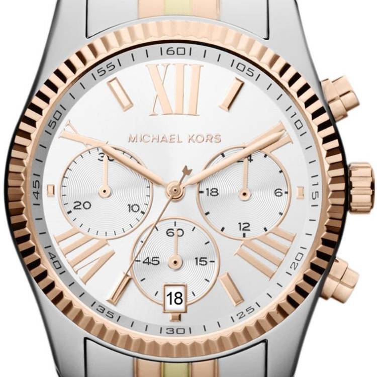 Michael Kors Watch Lexington Chronograph - Silver