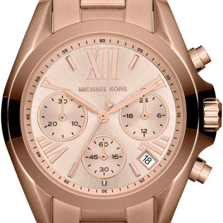 Michael Kors Watch Bradshaw Mini Ladies - Gold
