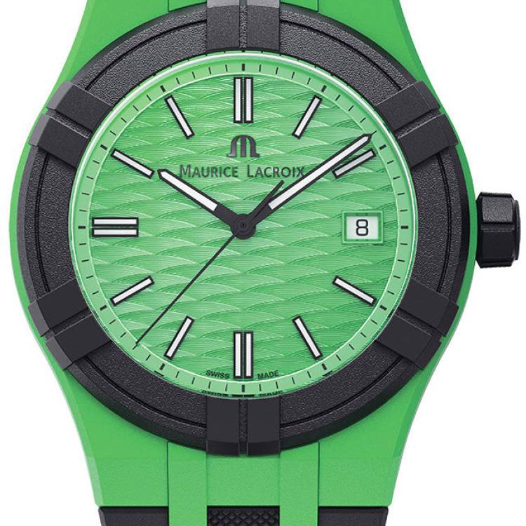 Maurice Lacroix Watch Aikon Quartz TIDE Green