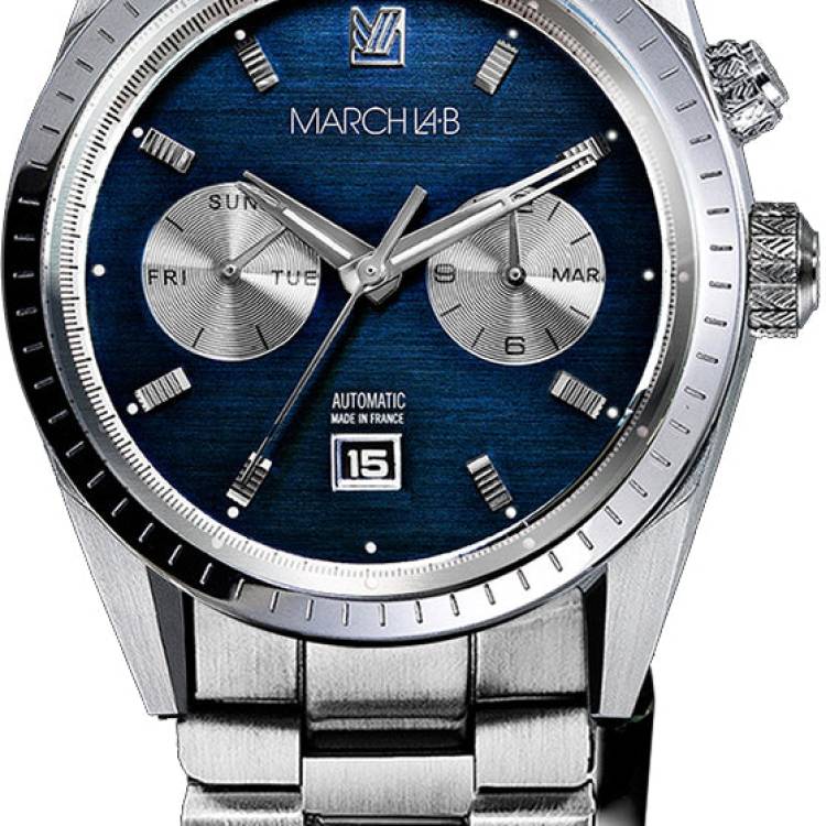 March LA.B Watch Agenda Supra Navy Automatic - Blue