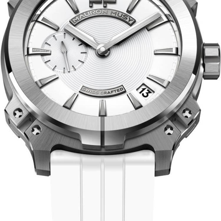 Mauron Musy Watch MU03 Armor - White