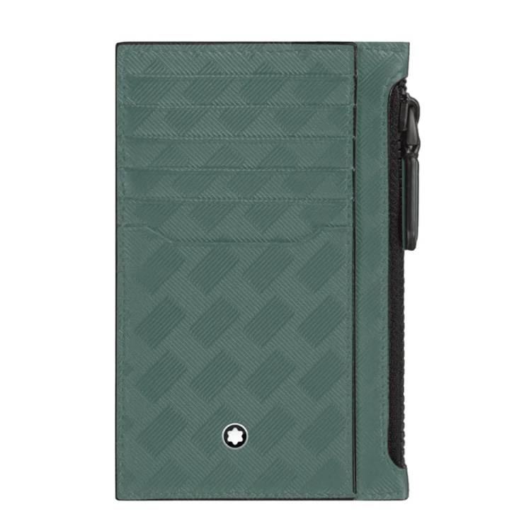 Montblanc Extreme 3.0 Card Holder 8cc with Zip Pewter