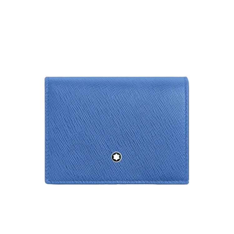 Montblanc Sartorial Continental Wallet Nano Dusty Blue