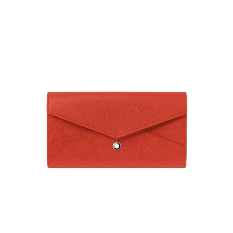 Montblanc Sartorial Continental Wallet Coral