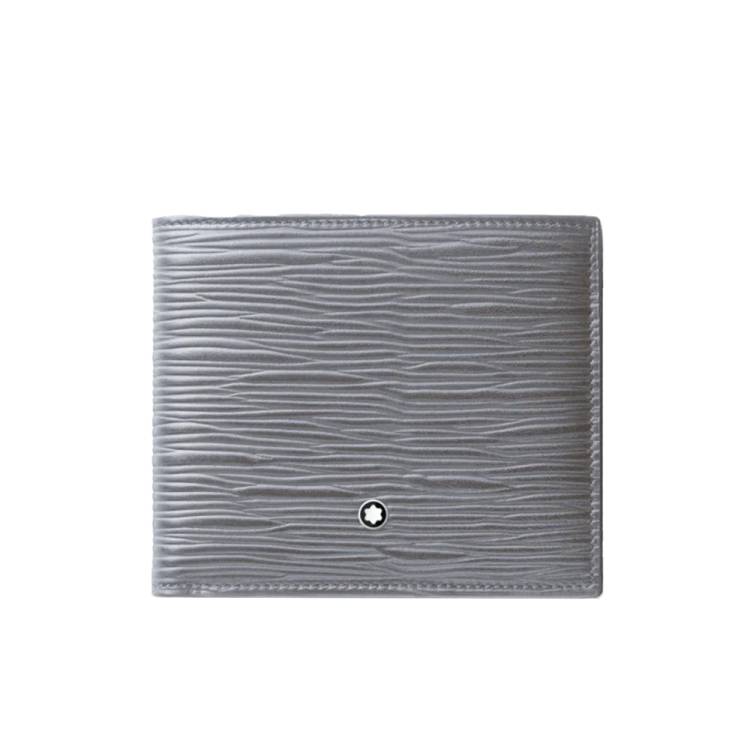 Montblanc 4810 Wallet 8cc Steel