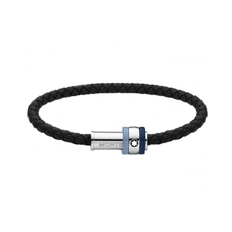 Montblanc 1858 Ice Sea Blue Bracelet Size M - Blue