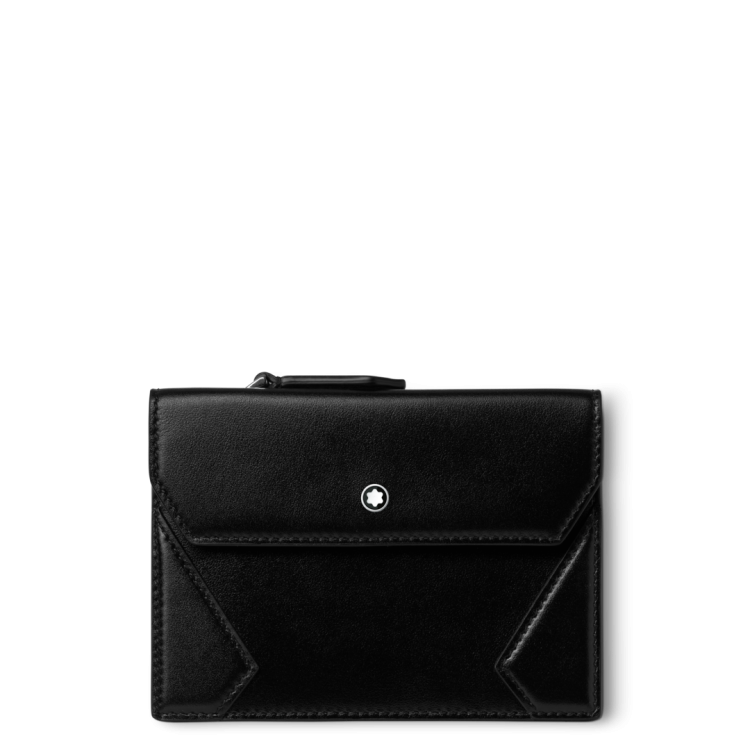 Montblanc Meisterstuck Zipped Card Holder D - Black