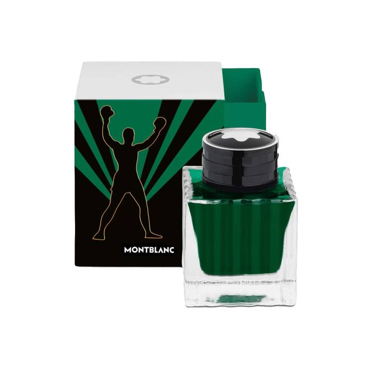 Montblanc Great Characters Muhammad Ali Ink Bottle 50 ML Green