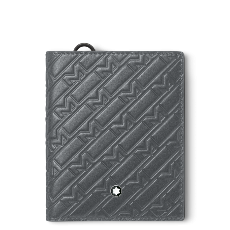 Montblanc Montblanc M_Gram 4810 Compact Wallet 6cc Forged Iron D