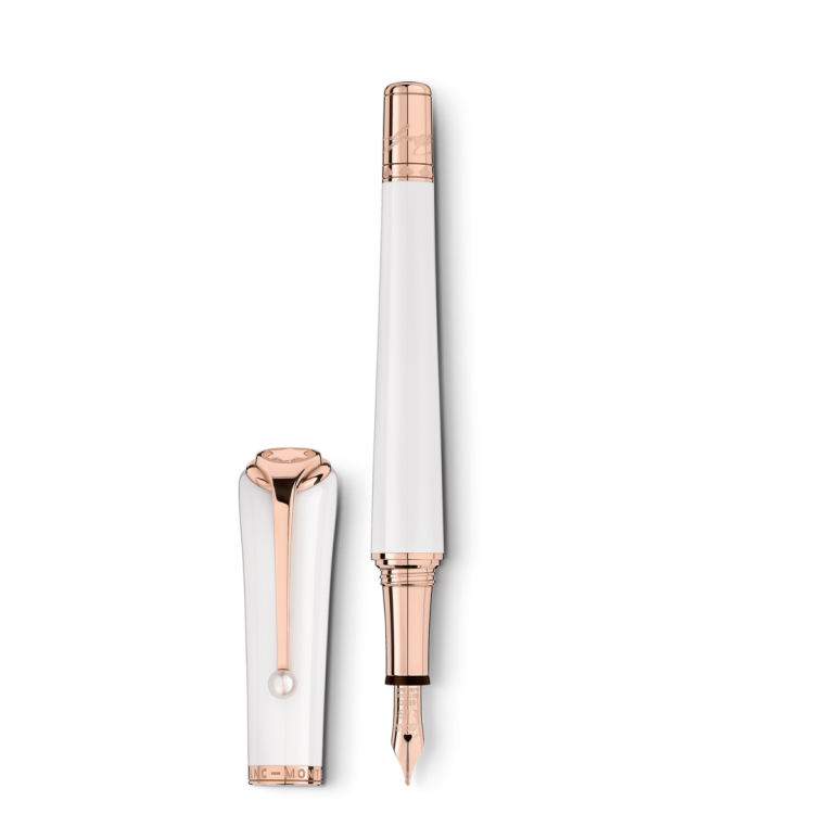 Montblanc Muses Marilyn Monroe Special Edition Fountain Pen F - White