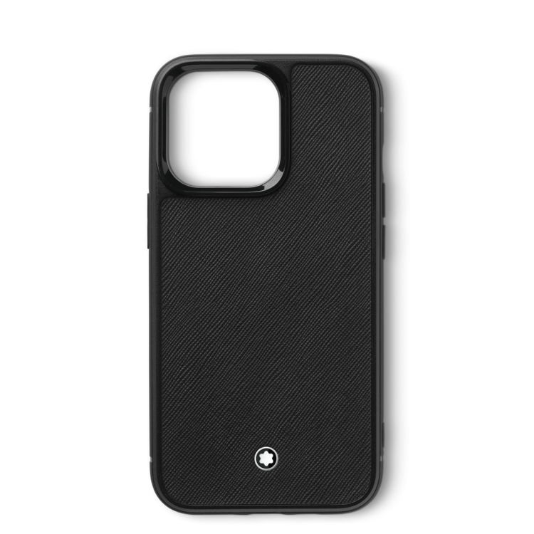 Montblanc Sartorial Hard Phone Case for Apple iPhone 14 Pro - Black