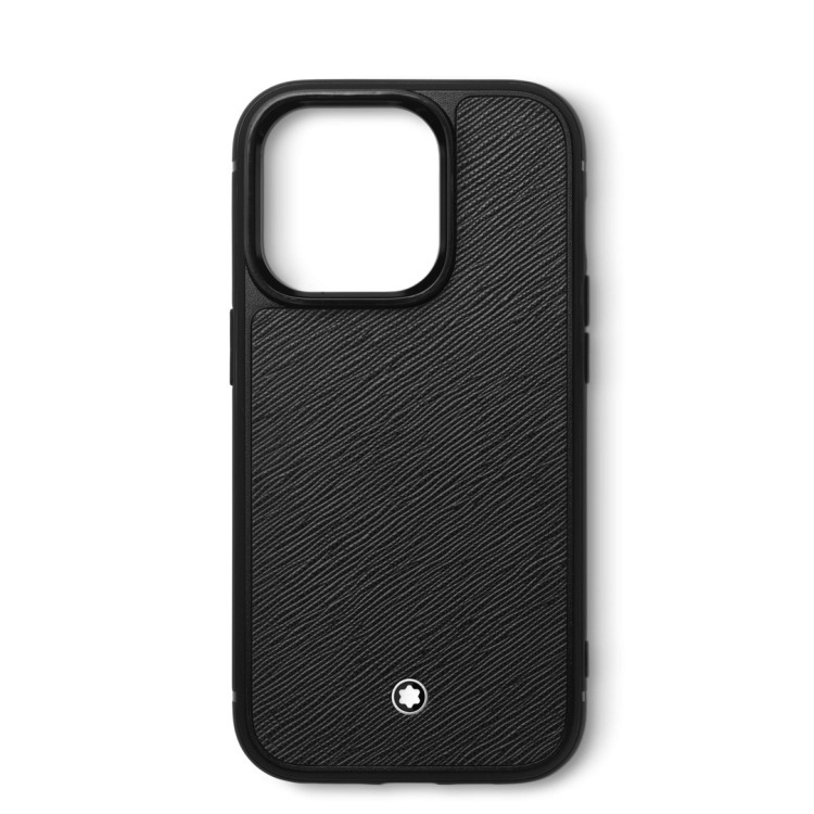 Montblanc Sartorial Hard Phone Case for Apple iPhone 15 Pro Black