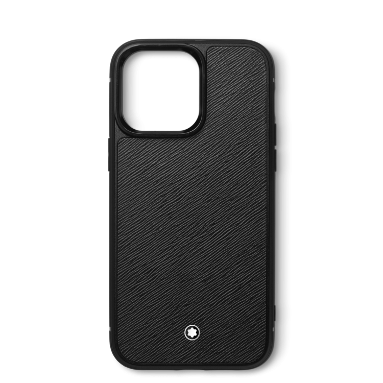 Montblanc Sartorial Hard Phone Case for Apple iPhone 15 Pro Max Black