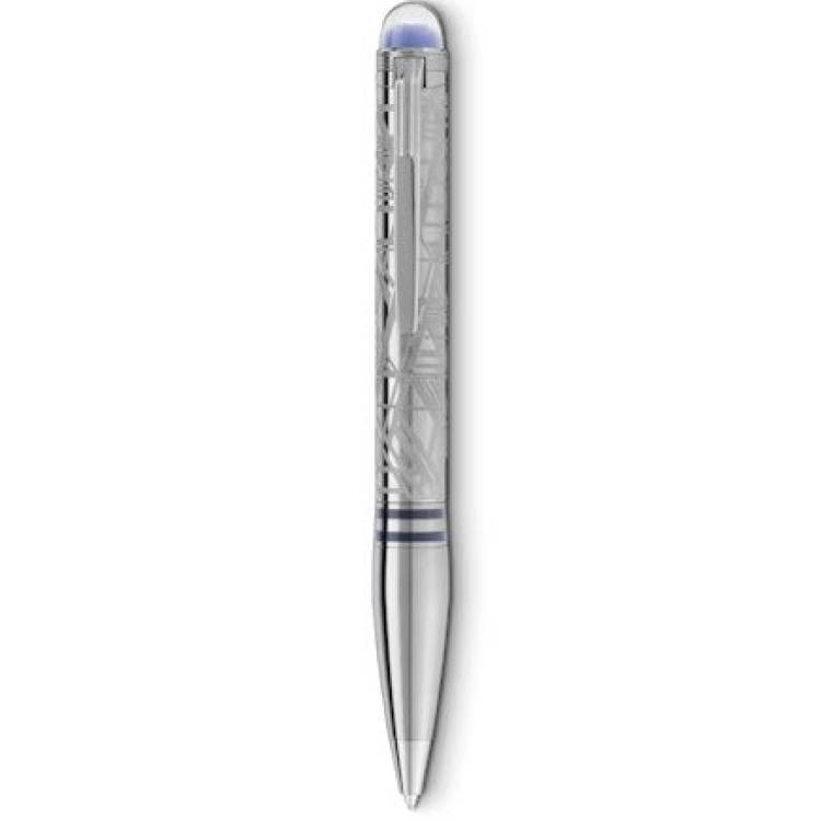 Montblanc Starwalker SpaceBlue Metal Ballpoint