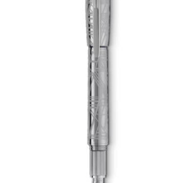 Montblanc Starwalker SpaceBlue Metal Fountain Pen M