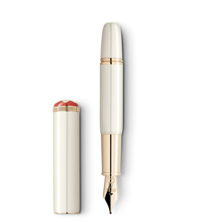 Montblanc Writing Instrument Heritage Rouge et Noir Baby Special Edition Fountain Pen F - White