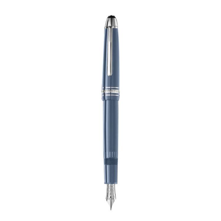 Montblanc Writing Instrument Meisterstuck Glacier LeGrand Fountain Pen M Blue D - Blue