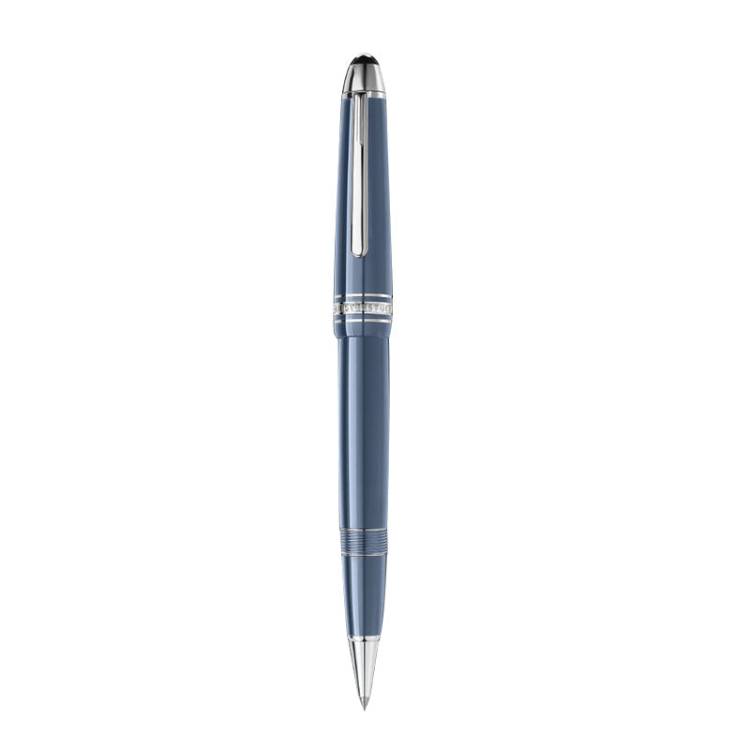 Montblanc Writing Instrument Meisterstuck Glacier LeGrand Rollerball Blue D - Blue