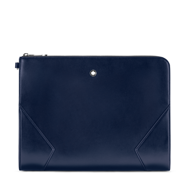 Montblanc Meisterstuck Business Bag Portfolio Ink Blue