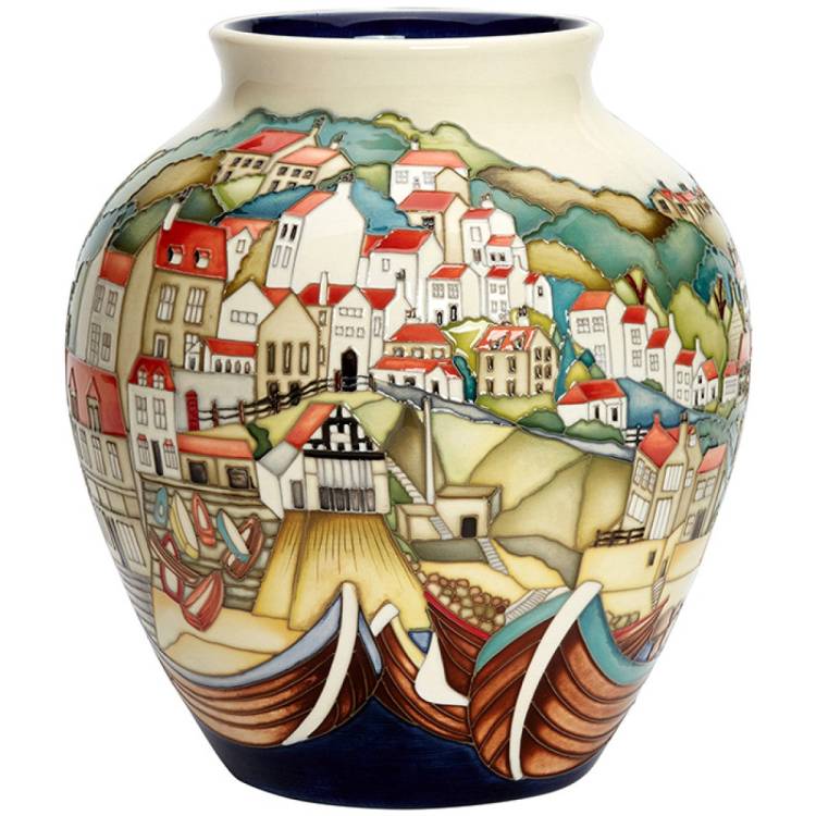 Moorcroft Limited Edition Runswick Bay Vase