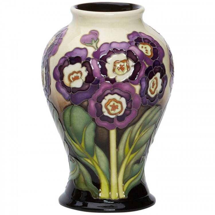 Moorcroft Limited Edition Auriculas Vase