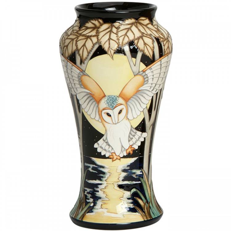 Moorcroft Moonlit Seas Numbered Edition Vase