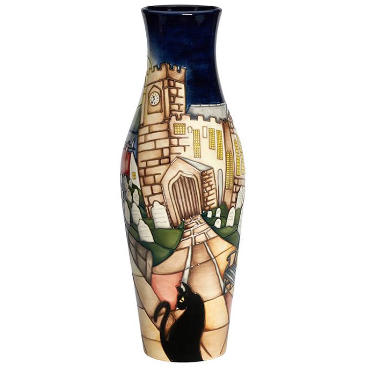 Moorcroft Numbered Edition The Steps Vase