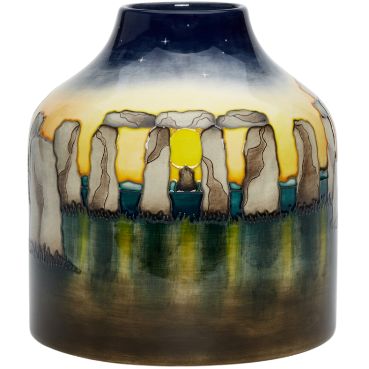 Moorcroft Numbered Edition Stonehenge Vase
