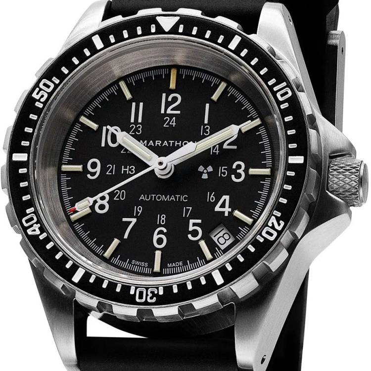 Marathon Watch Dive Medium Divers Automatic MSAR Auto - Black