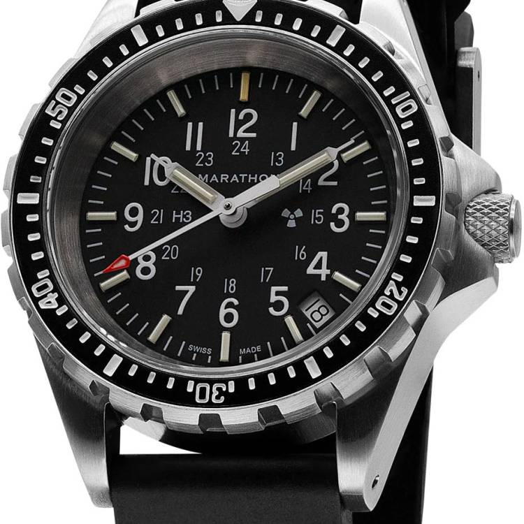 Marathon Watch Dive Medium Divers Quartz MSAR Quartz - Black
