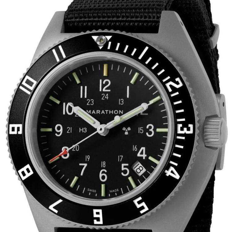 Marathon Watch Steel Navigator Nylon Defstan