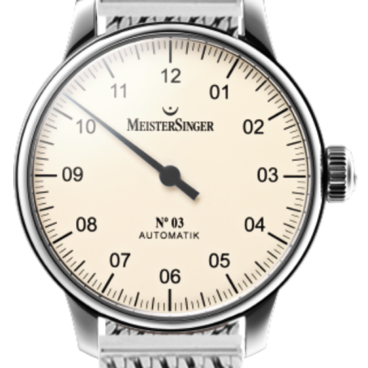 MeisterSinger Watch N. 03 - Cream