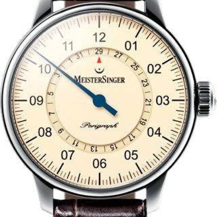 MeisterSinger Watch Perigraph - Cream