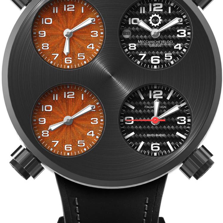 Meccaniche Veloci Watch Icon CafeRacer  - Orange