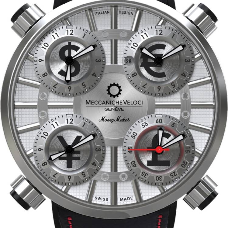 Meccaniche Veloci Watch Quattrovalvole MoneyMaker White Limited Edition - White