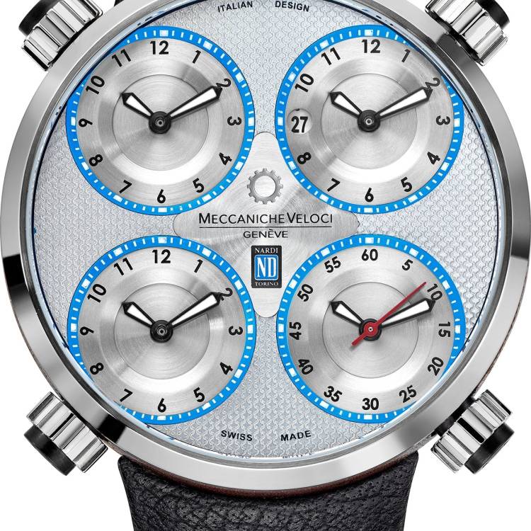 Meccaniche Veloci Watch Quattrovalvole Nardi Limited Edition - Silver