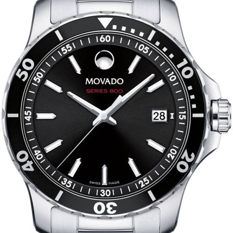 Movado Watch Series 800 Mens - Black