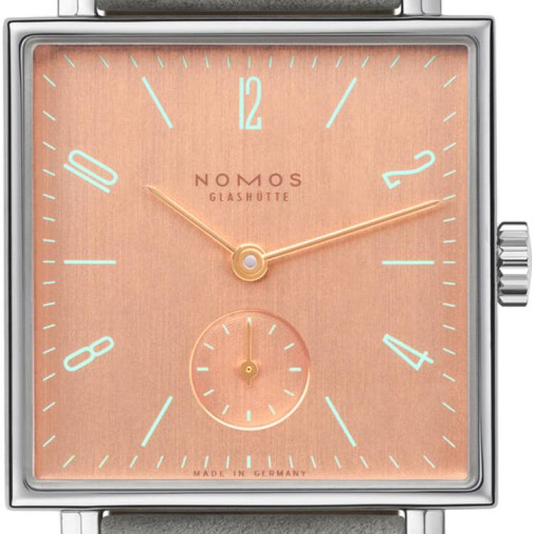 Nomos Glashutte Watch Tetra Goldelse Sapphire Crystal - Gold